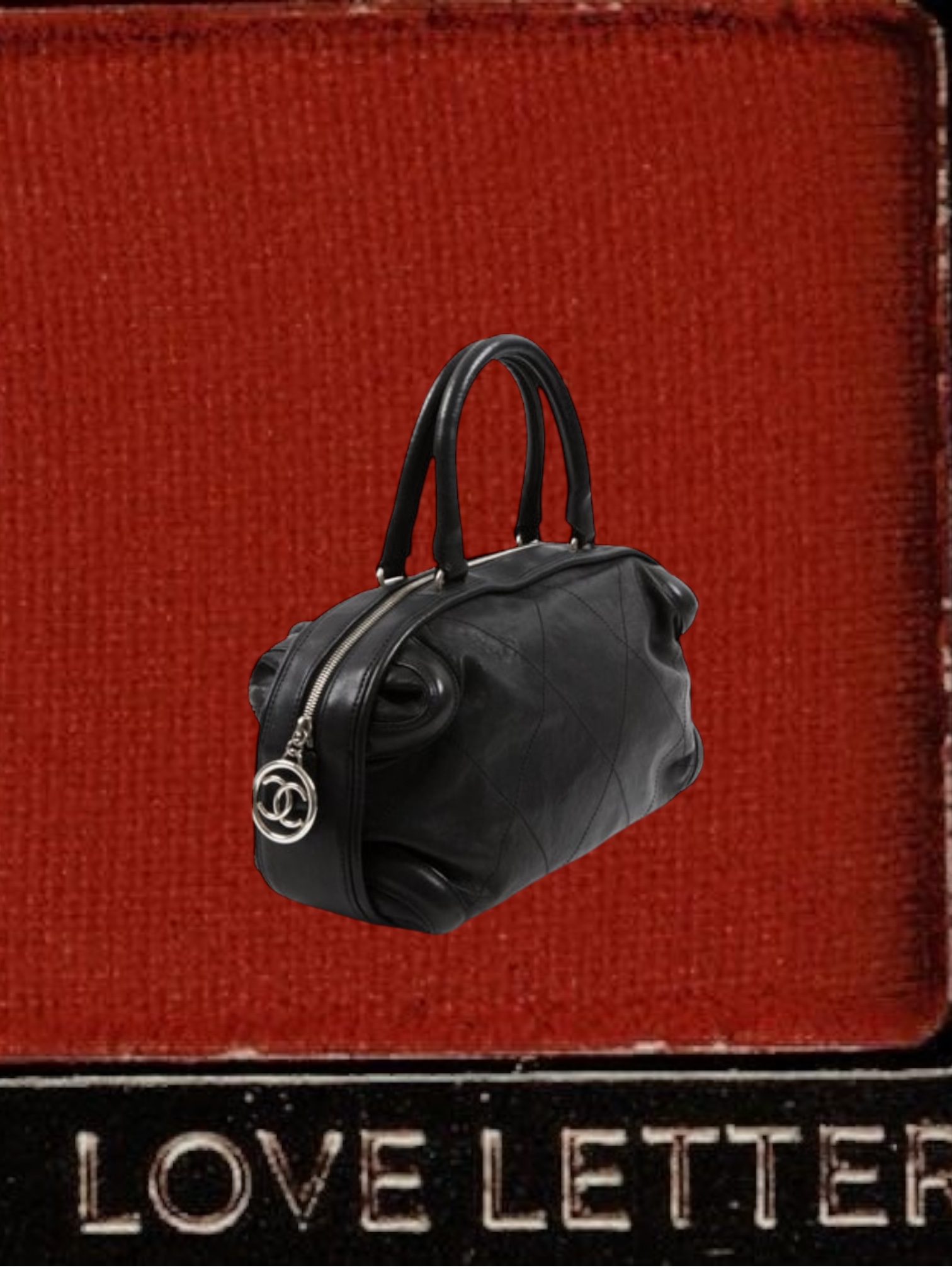 Chanel-Karl-Lagerfeld-Boston-Bag-Side